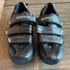 Gavin Women's Black Cycling Spin Athletic Shoes